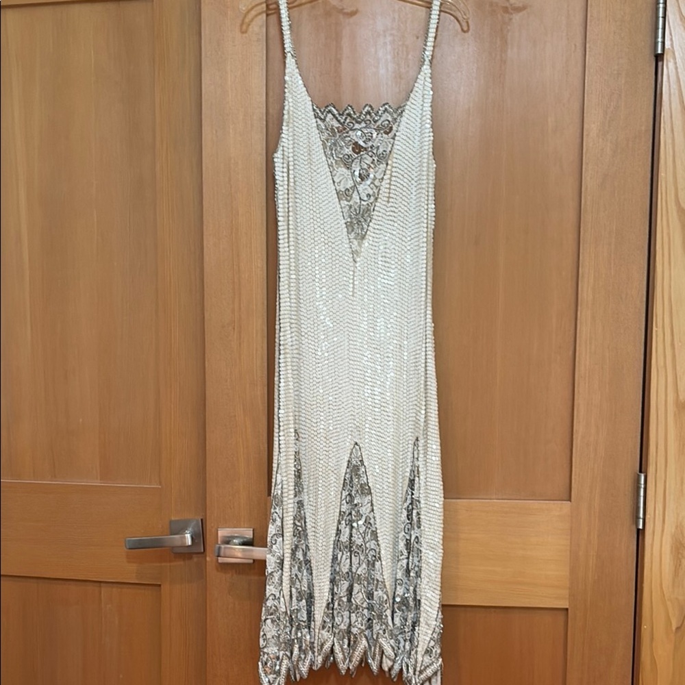 Vintage sequin dress. Some imperfections but gorgeous on hard to notice once on